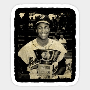 Frank Robinson - It Is His Second MVP Award, 1966 Sticker